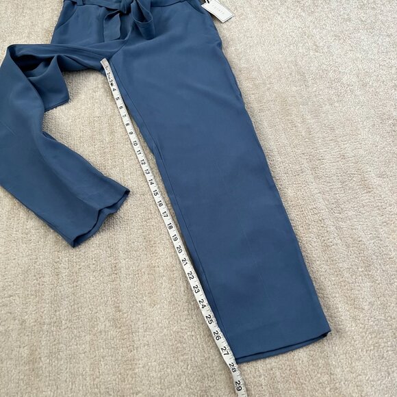 NWT Revolve 1. State High Waisted Blue Work Trousers Pants 0 - Picture 5 of 11